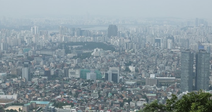 서울 아파트 전경, 본문과 무관. [출처=연합]