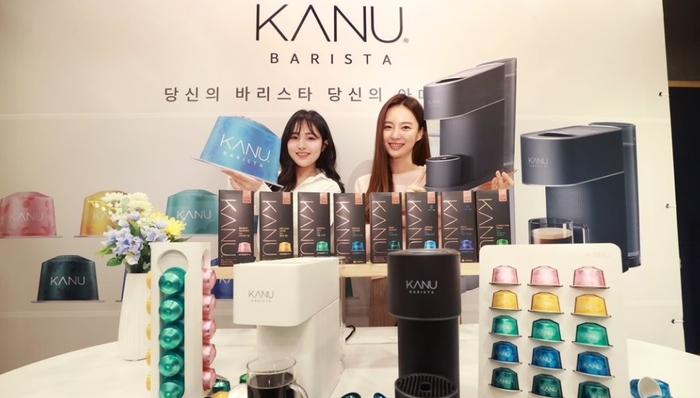‘카누 바리스타’ 출시 행사. 연합뉴스