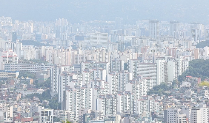 아파트 전경. 연합