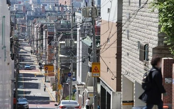 서울 강서구 화곡동 빌라 밀집 지역. 연합