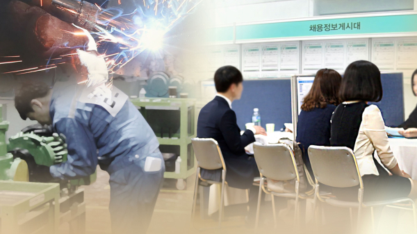 10월 취업자 수가 1년 전보다 34만6000명 늘면서 3개월째 증가 폭을 키웠다. 연합