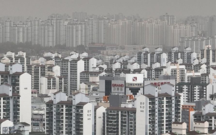 경기도 고양시 일산호수공원 일대 아파트단지 모습. 연합