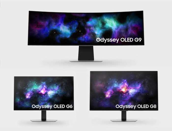 삼성전자 2024년 게이밍 모니터 ‘오디세이 OLED’ 신제품 3종 이미지 [제공=삼성전자]