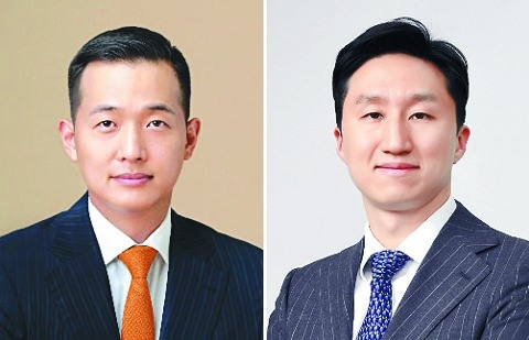 김동관 한화 부회장(사진 왼쪽)과 정기선 HD현대 부회장. [제공=각 사]