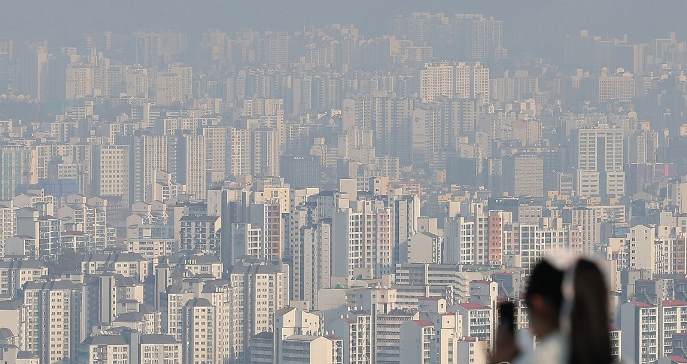 서울 아파트. [제공=연합]