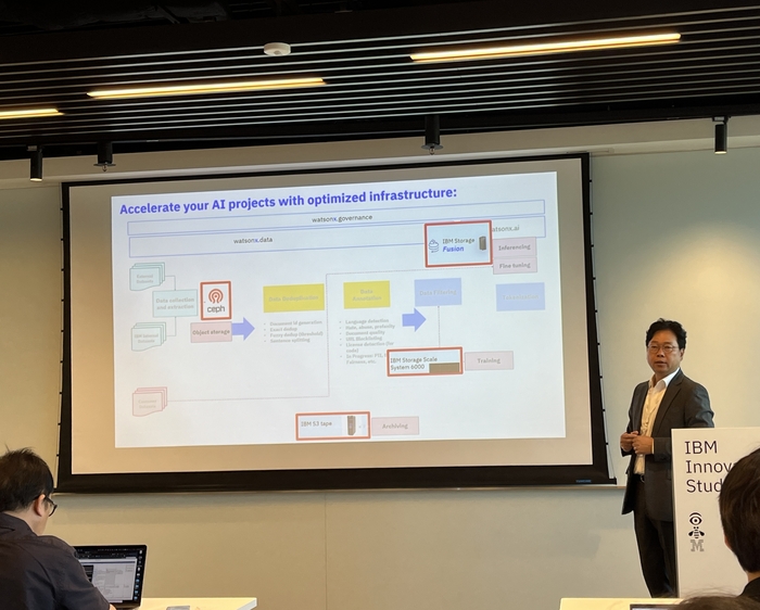 박대성 한국IBM 스토리지 사업총괄 상무 [사진=EBN 김채린 기자]