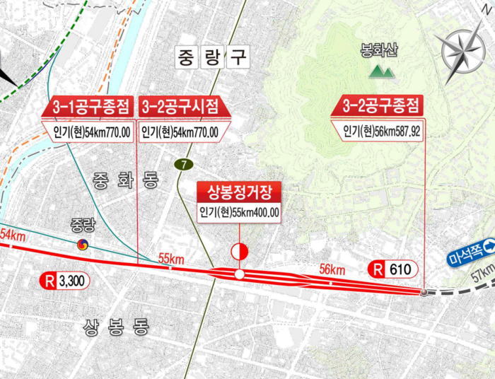 3-2공구 위치도. [제공=HJ중공업 건설부문]