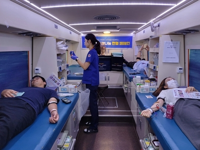 [포토] 종근당홀딩스, 6개 사업장에서 헌혈 캠페인