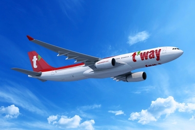 티웨이항공, 앱전용 특가 항공권 프로모션...국제선 최대 20% 할인