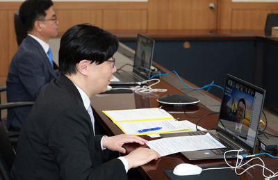 김소영 부위원장, 외국계 IB와 비디오 컨퍼런스