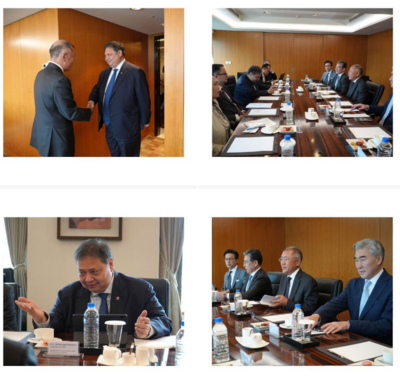 정의선 회장, 인니 장관 만나…전기차·수소 협력 논의