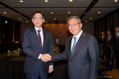 이재용 삼성전자 회장, 리창 中 총리 면담…“현지 사업 협력 논의”